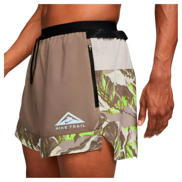 Nike Dri-FIT Flex Stride Men's 5" Brief-Lined Shorts Camo DM4652 040 Large New - Picture 4 of 12